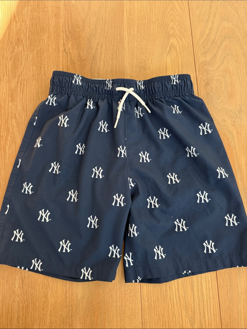 Abercrombie Navy & White NY Logo Kids Shorts Abecrombie & Fitch Kids